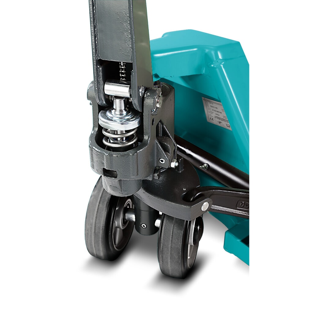 Handtranspallet Ameise® PTM 2.0, draagvermogen 2.000 kg, vorklengte 1.150 mm, nylon, tandemwielen Productafbeelding nr. 6: Handtranspallet Ameise® PTM 2.0, draagvermogen 2.000 kg, vorklengte 1.150 mm, nylon, tandemwielen