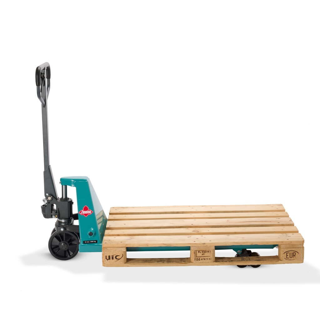 Handtranspallet Ameise® PTM 3.0, draagvermogen 3.000 kg, vorklengte 1.150 mm, polyurethaan, tandemwielen Productafbeelding nr. 7: Handtranspallet Ameise® PTM 3.0, draagvermogen 3.000 kg, vorklengte 1.150 mm, polyurethaan, tandemwielen