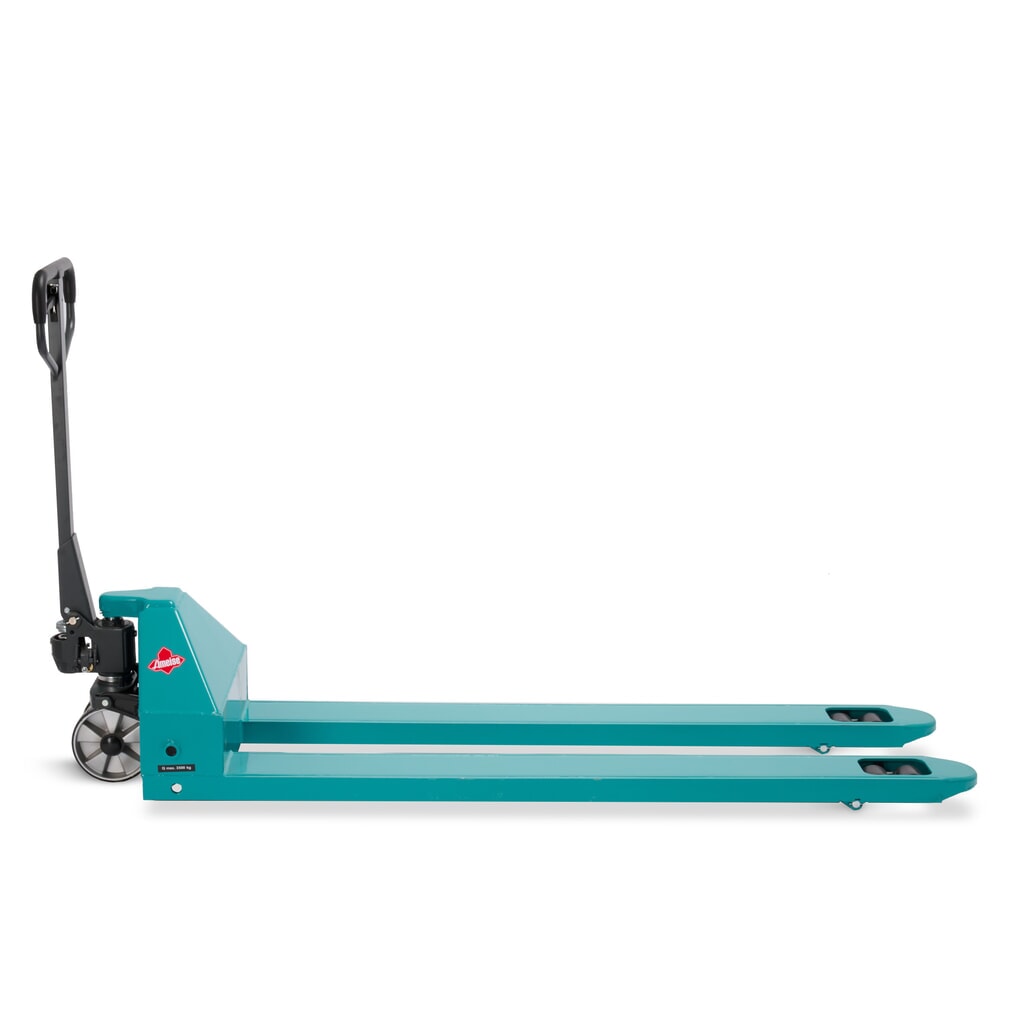 Handtranspallet Ameise® PTM 3.5, draagvermogen 3.500 kg, vorklengte 1.800 mm, polyurethaan, tandemwielen Productafbeelding nr. 7: Handtranspallet Ameise® PTM 3.5, draagvermogen 3.500 kg, vorklengte 1.800 mm, polyurethaan, tandemwielen