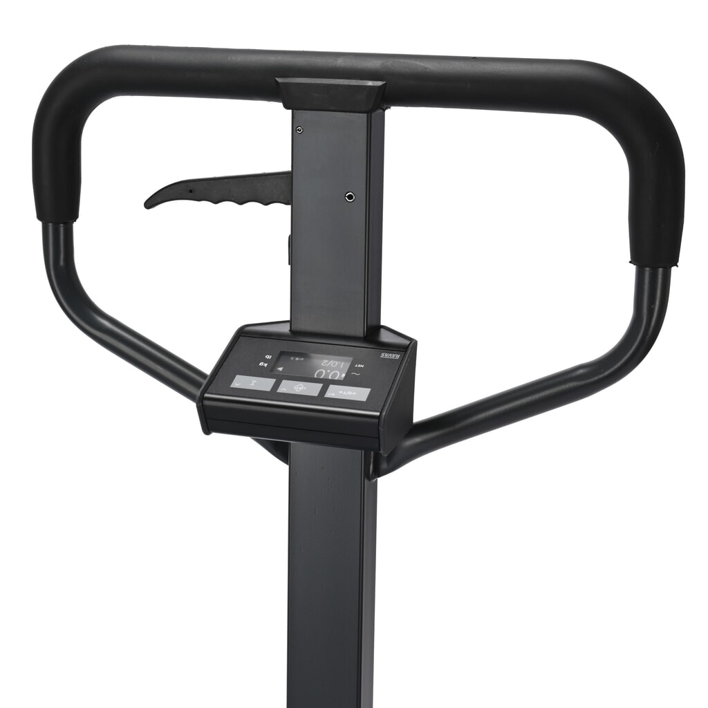 Productafbeelding nr. 4: Handtranspallet met weegschaal Ameise® PTM 2.0 Scale met display aan de disselkop, draagvermogen 2.000 kg, enkelvoudige wielen