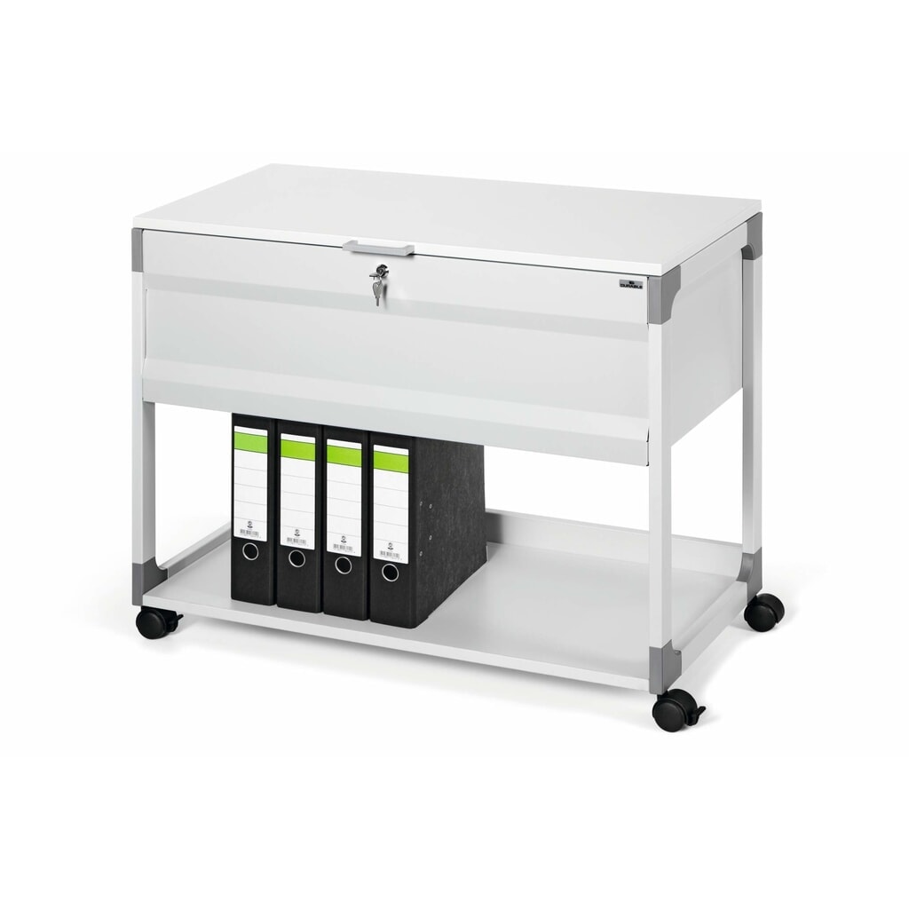 Hangmappenwagen, 897x736x432, afsl., grijs Productafbeelding nr. 2: Hangmappenwagen, 897x736x432, afsl., grijs