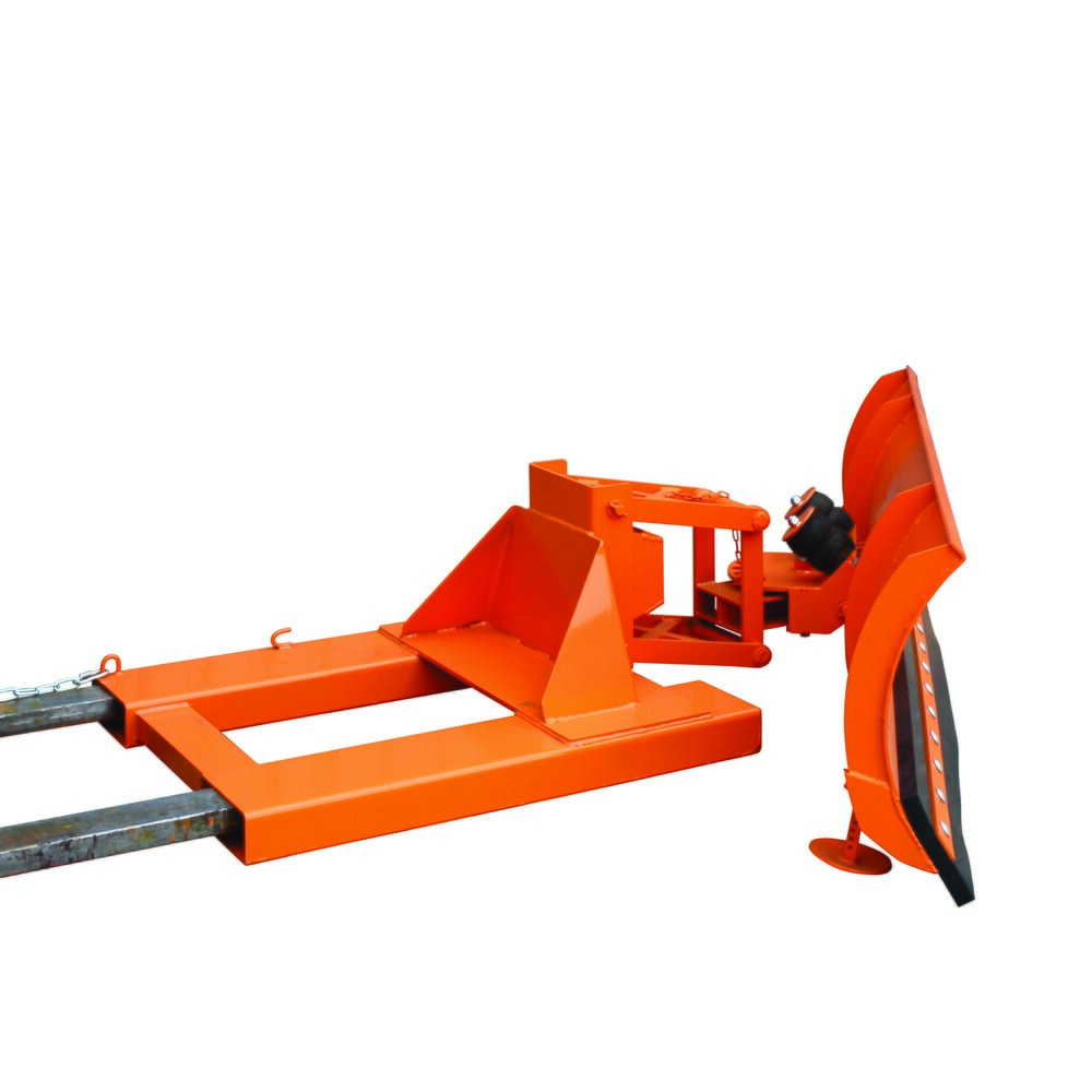 Productafbeelding nr. 1: Sneeuwploeg Eichinger® met stelvoeten, vorkkoker onderin schildbreedte 1.500 mm, zuiver oranje, staal