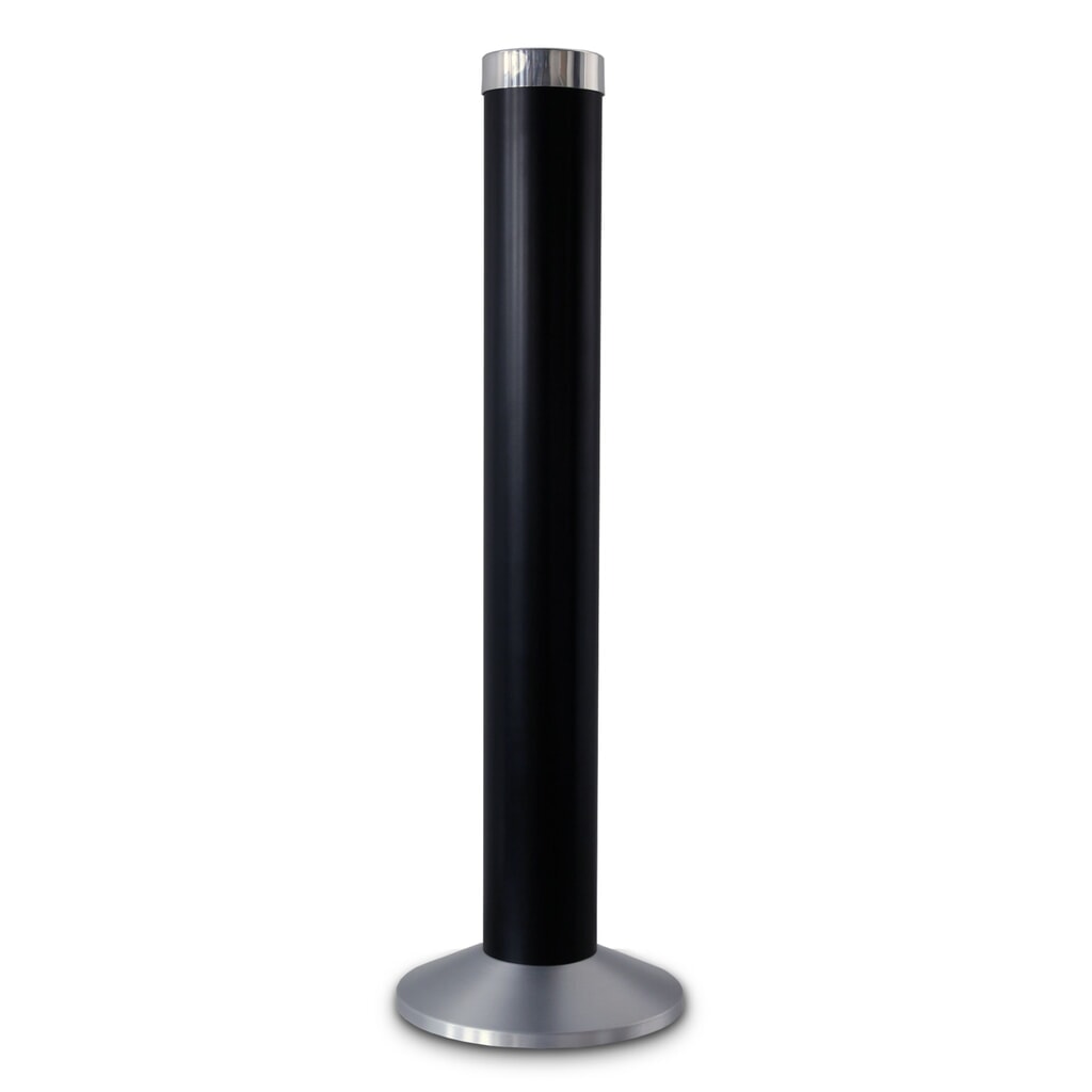 Product afbeelding: HEMMDAL Asbakzuil van aluminium, zwart