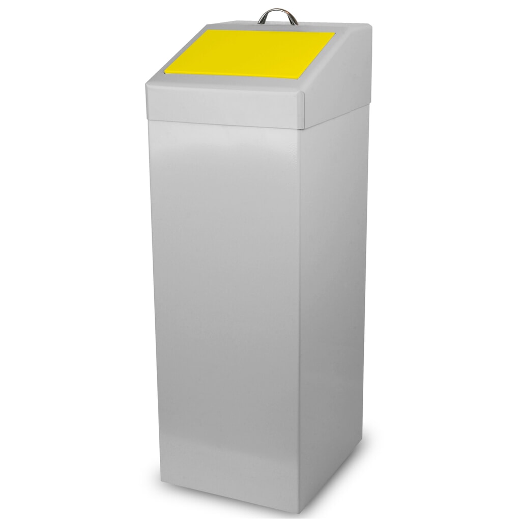 Product afbeelding: HEMMDAL Kringloop afvalbak, 87 l, geel