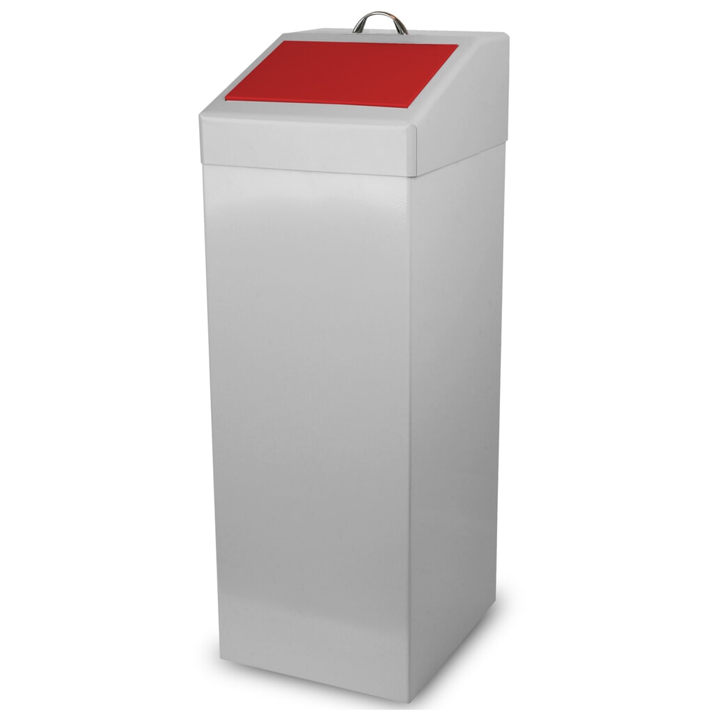 HEMMDAL Kringloop afvalbak, 87 liter, rood Product afbeelding: HEMMDAL Kringloop afvalbak, 87 liter, rood