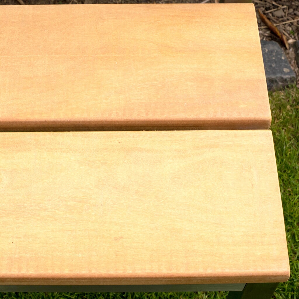 HEMMDAL Parkbank, 4 poten, 2 zittinglatten, lengte 1.000 mm Productafbeelding nr. 3: HEMMDAL Parkbank, 4 poten, 2 zittinglatten, lengte 1.000 mm