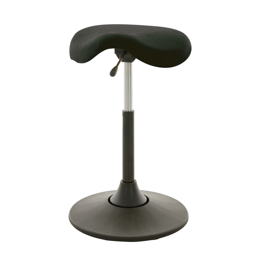 Product afbeelding: Zadelkruk HEMMDAL, zitting van kunstleer, zithoogte 510-700 mm, schotelvoet