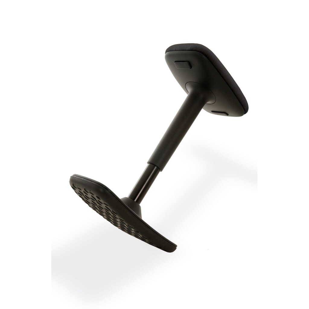 Stakruk HEMMDAL, zitting van kunstleer, zithoogte 560-690 mm, vloerwip convex Productafbeelding nr. 2: Stakruk HEMMDAL, zitting van kunstleer, zithoogte 560-690 mm, vloerwip convex