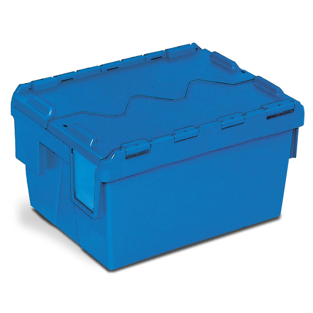 Productafbeelding nr. 3: Herbruikbare Eurobox van polypropyleen inclusief etikettenvak, 22 liter