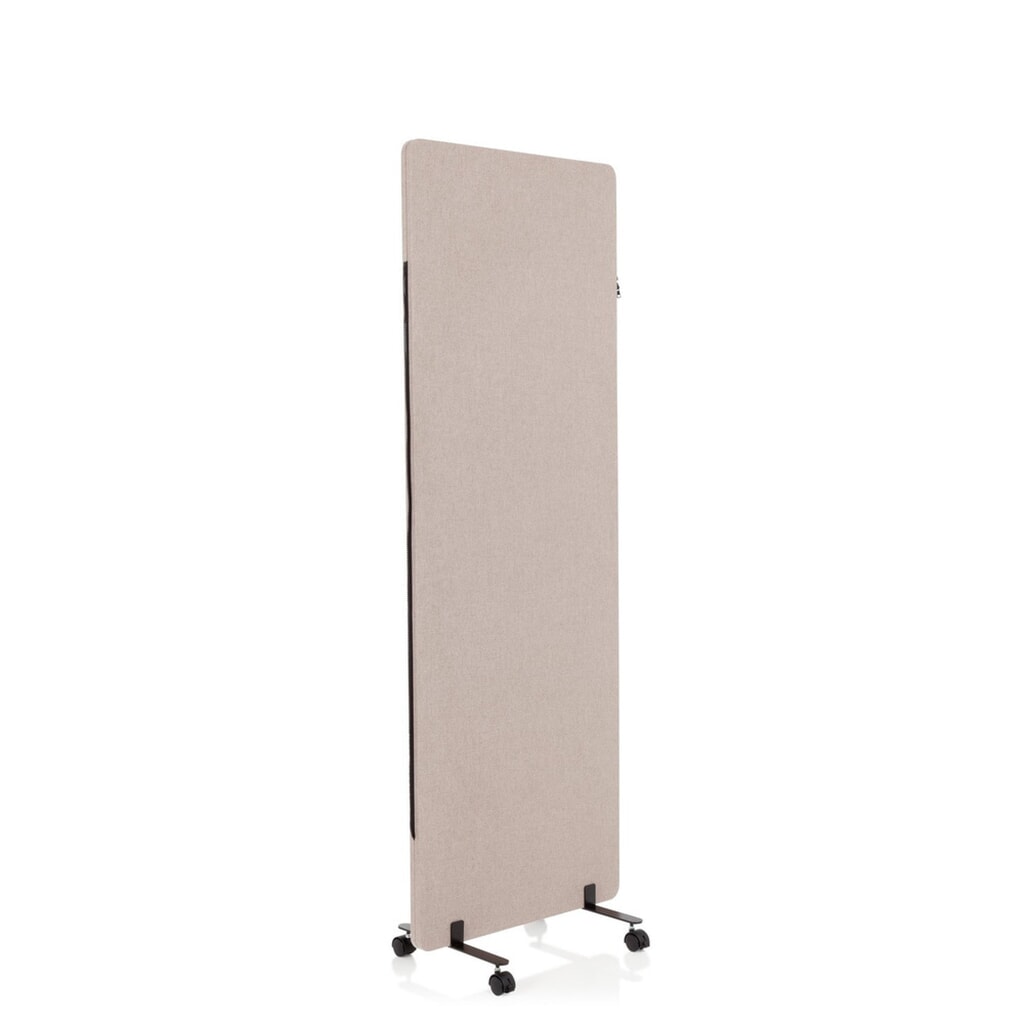 Product afbeelding: Middenstuk voor scheidingswandsysteem hjh OFFICE FLEXMIUT, taupe