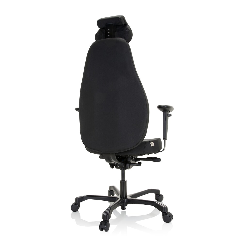 Productafbeelding nr. 6: hjh OFFICE Arbeitsstuhl / Chefsessel RESISTIO XXL Stoff, schwarz