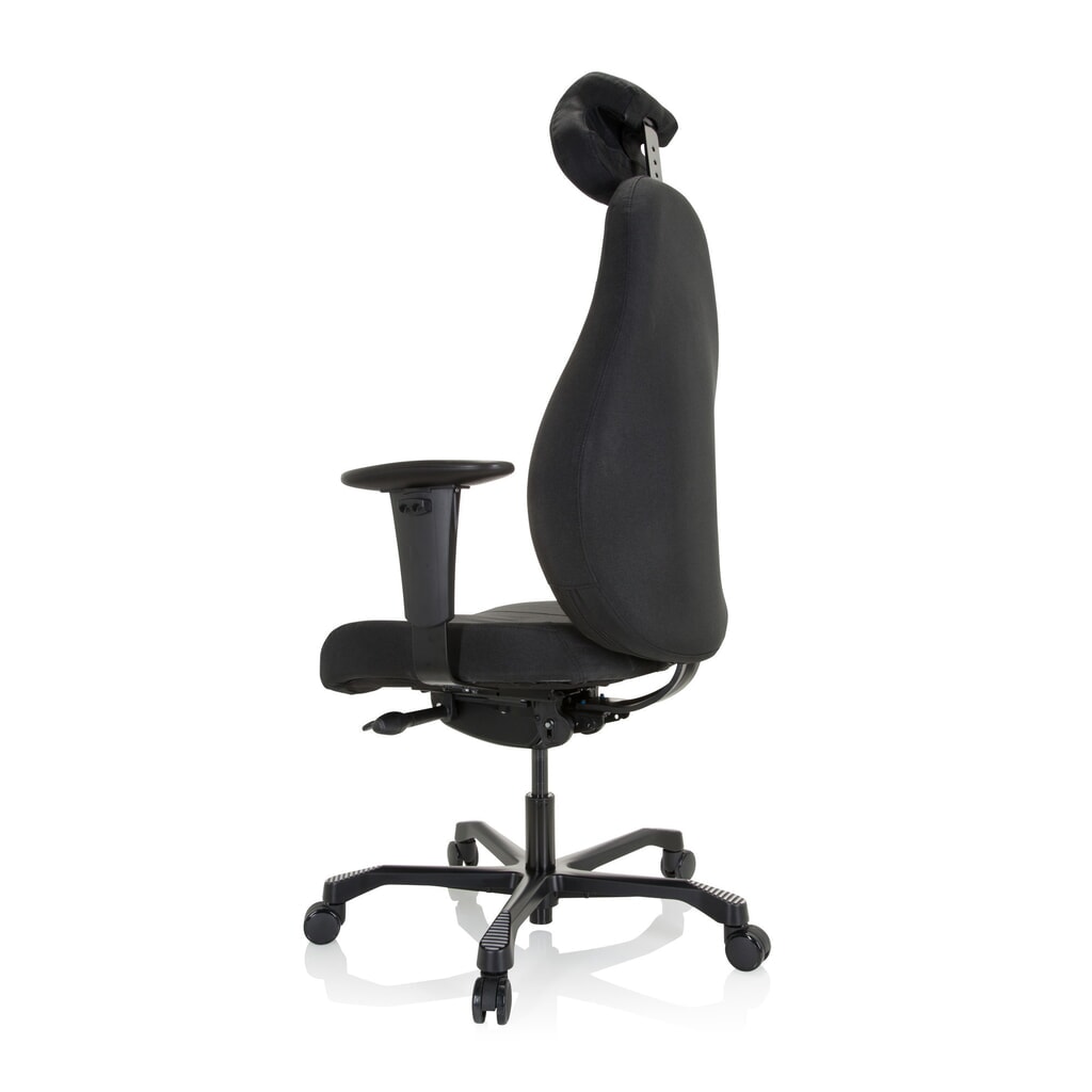 Productafbeelding nr. 8: hjh OFFICE Arbeitsstuhl / Chefsessel RESISTIO XXL Stoff, schwarz
