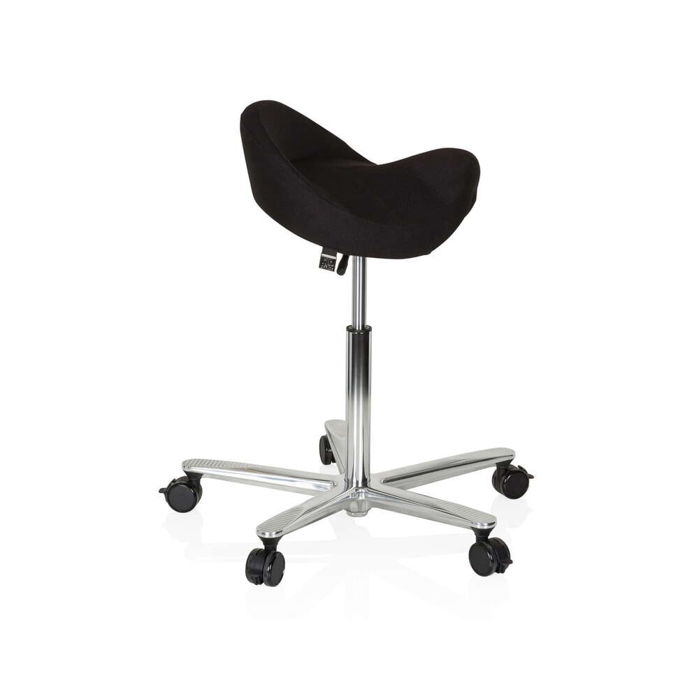 Productafbeelding nr. 4: hjh OFFICE Arbeitstuhl / Arbeitshocker MOVE-TEC 3D PRO I Stoff, schwarz