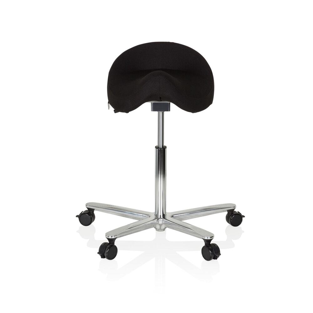 Productafbeelding nr. 1: hjh OFFICE Arbeitstuhl / Arbeitshocker MOVE-TEC 3D PRO I Stoff, schwarz