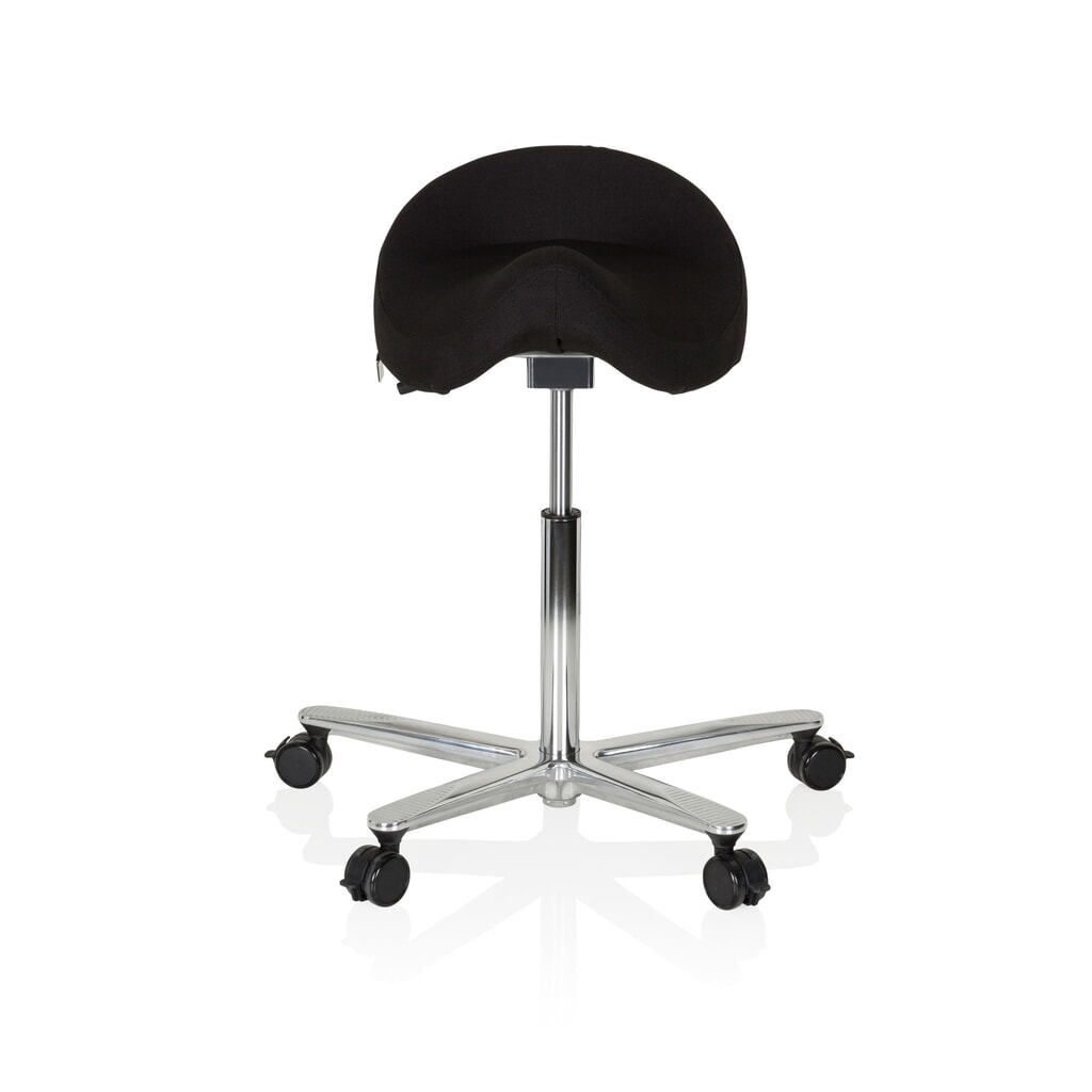 hjh OFFICE Arbeitstuhl / Arbeitshocker MOVE-TEC 3D PRO I Stoff, schwarz Product afbeelding: hjh OFFICE Arbeitstuhl / Arbeitshocker MOVE-TEC 3D PRO I Stoff, schwarz