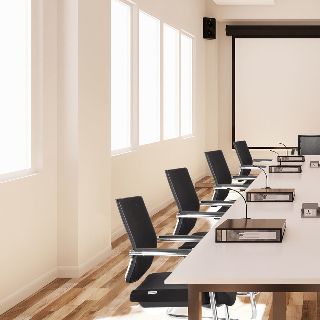 Productafbeelding nr. 4: Bezoekersstoel / vergaderstoel hjh OFFICE LEVIA V, zwart