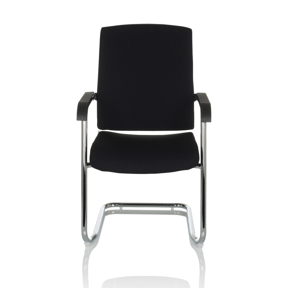 Productafbeelding nr. 1: Bezoekersstoel / vergaderstoel hjh OFFICE LEVIA VP stof, zwart