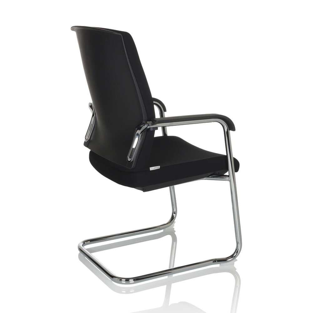 Productafbeelding nr. 8: Bezoekersstoel / vergaderstoel hjh OFFICE LEVIA VP stof, zwart