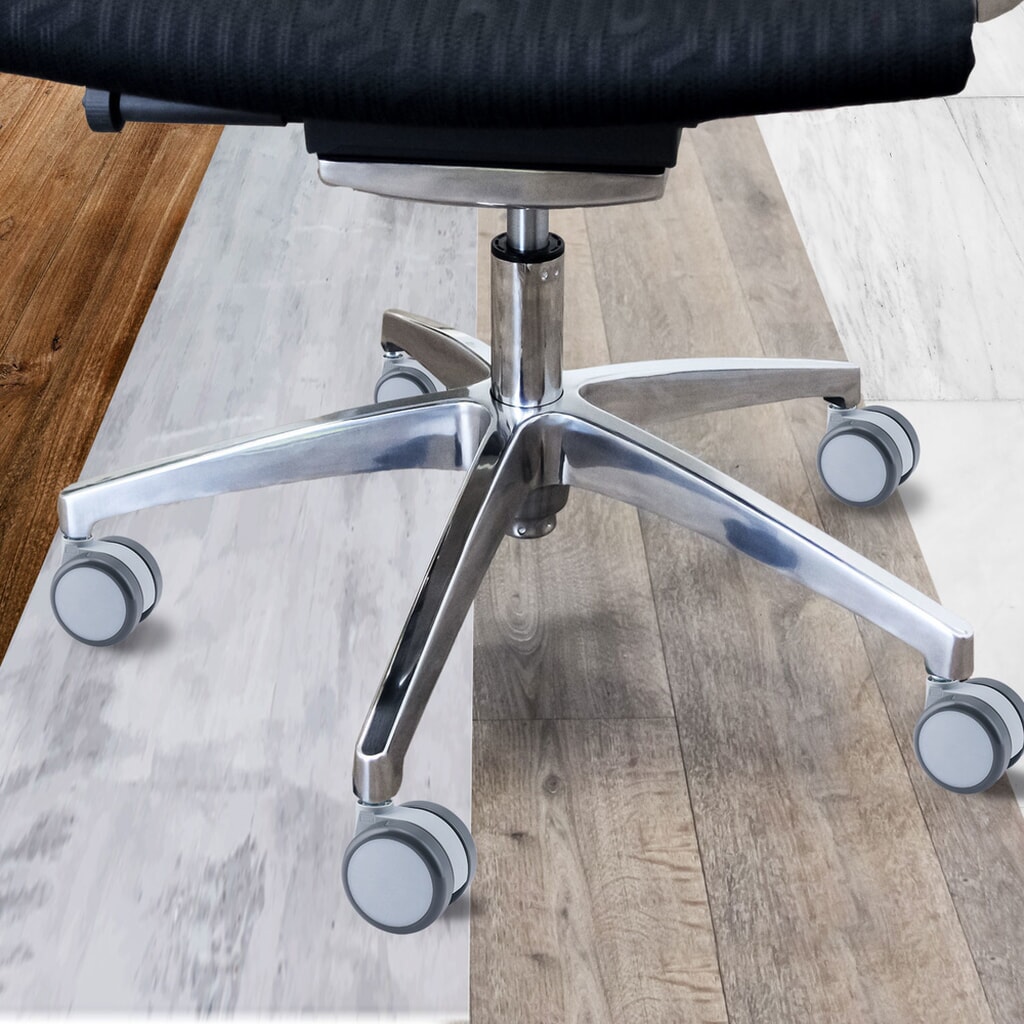 Wielen voor harde vloeren 5x hjh OFFICE ROLO MOVE 60 No-Noise 11 mm / 60 mm (set van 5) bureaustoelwielen, wit / grijs Productafbeelding nr. 4: Wielen voor harde vloeren 5x hjh OFFICE ROLO MOVE 60 No-Noise 11 mm / 60 mm (set van 5) bureaustoelwielen, wit / grijs