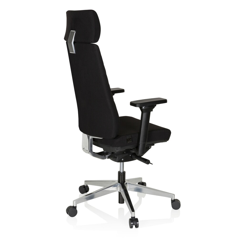 hjh OFFICE Bürostuhl / Arbeitsstuhl MOVE-TEC PRO Stoff, schwarz Productafbeelding nr. 5: hjh OFFICE Bürostuhl / Arbeitsstuhl MOVE-TEC PRO Stoff, schwarz