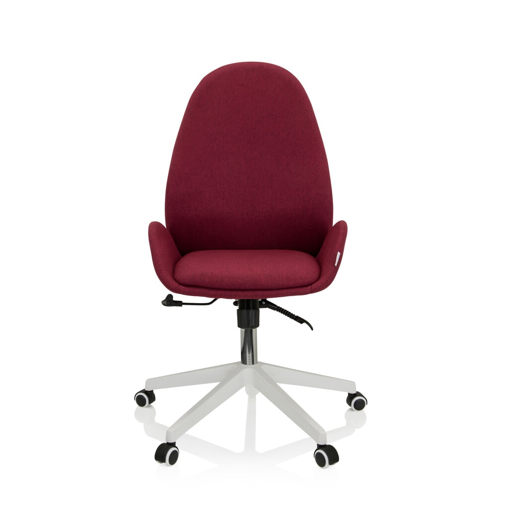 Bureaustoel / draaistoel hjh OFFICE AVEA I stof, bordeaux Product afbeelding: Bureaustoel / draaistoel hjh OFFICE AVEA I stof, bordeaux