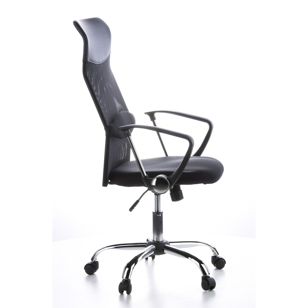 Productafbeelding nr. 5: hjh OFFICE Bürostuhl / Chefsessel ARIA HIGH Stoff, schwarz