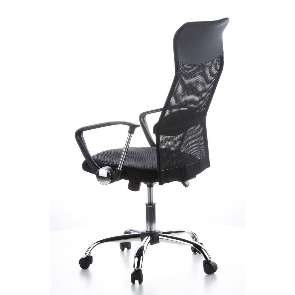 Productafbeelding nr. 9: hjh OFFICE Bürostuhl / Chefsessel ARIA HIGH Stoff, schwarz