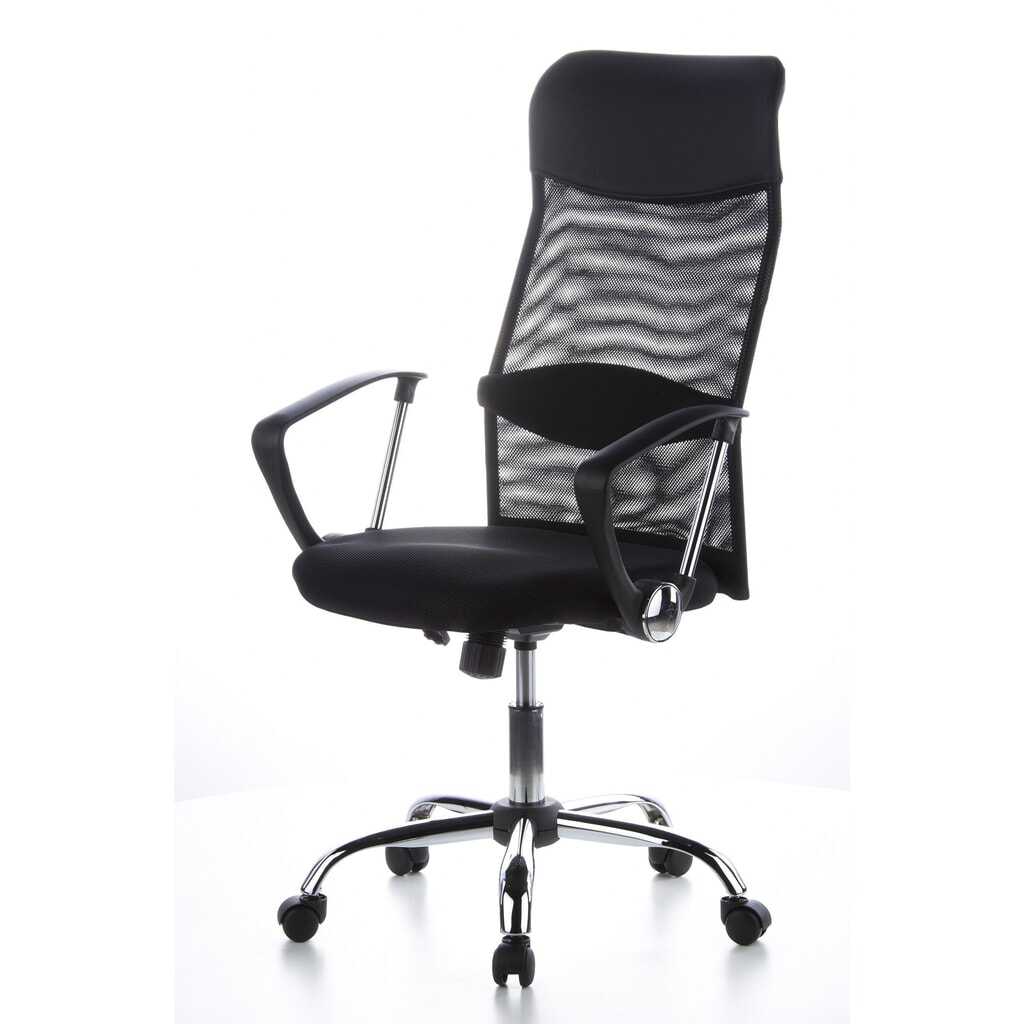 hjh OFFICE Bürostuhl / Chefsessel ARIA HIGH Stoff, schwarz Productafbeelding nr. 11: hjh OFFICE Bürostuhl / Chefsessel ARIA HIGH Stoff, schwarz