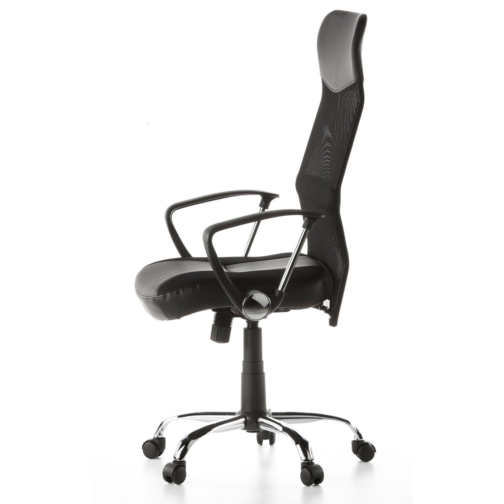 hjh OFFICE Bürostuhl / Chefsessel ARTON 20 Kunstleder/Netzstoff, schwarz Productafbeelding nr. 9: hjh OFFICE Bürostuhl / Chefsessel ARTON 20 Kunstleder/Netzstoff, schwarz