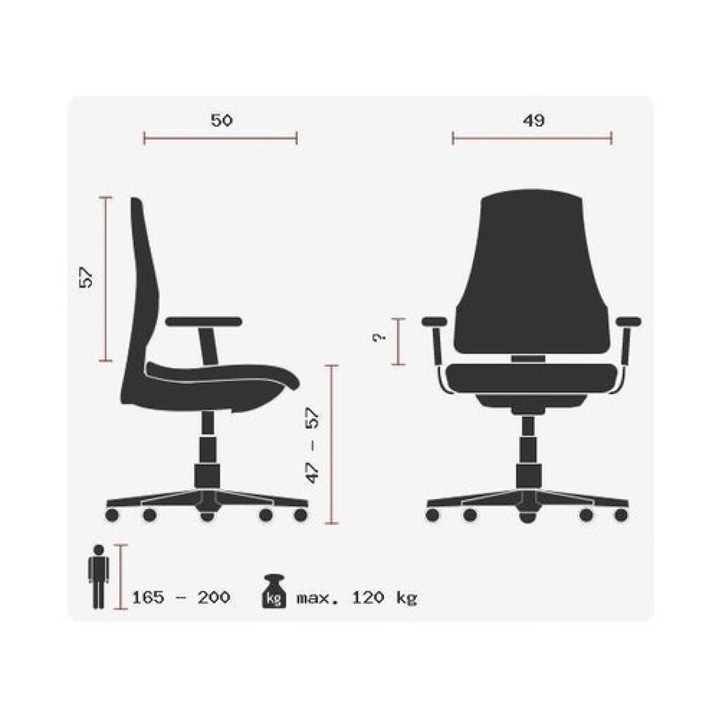 Productafbeelding nr. 12: hjh OFFICE Bürostuhl / Chefsessel ASPERA 10 Leder, schwarz