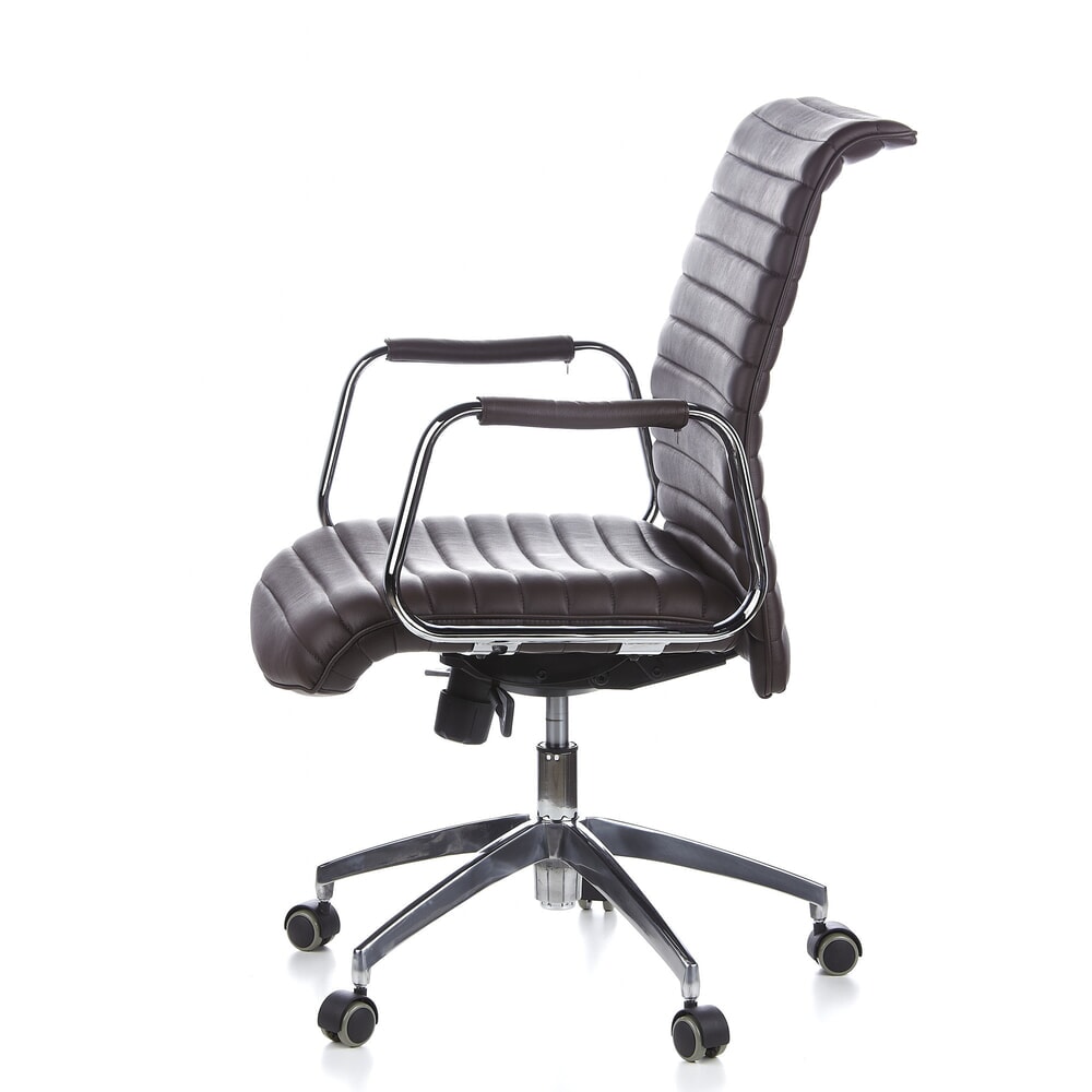 Productafbeelding nr. 10: hjh OFFICE Bürostuhl / Chefsessel ASPERA 10 Leder, braun