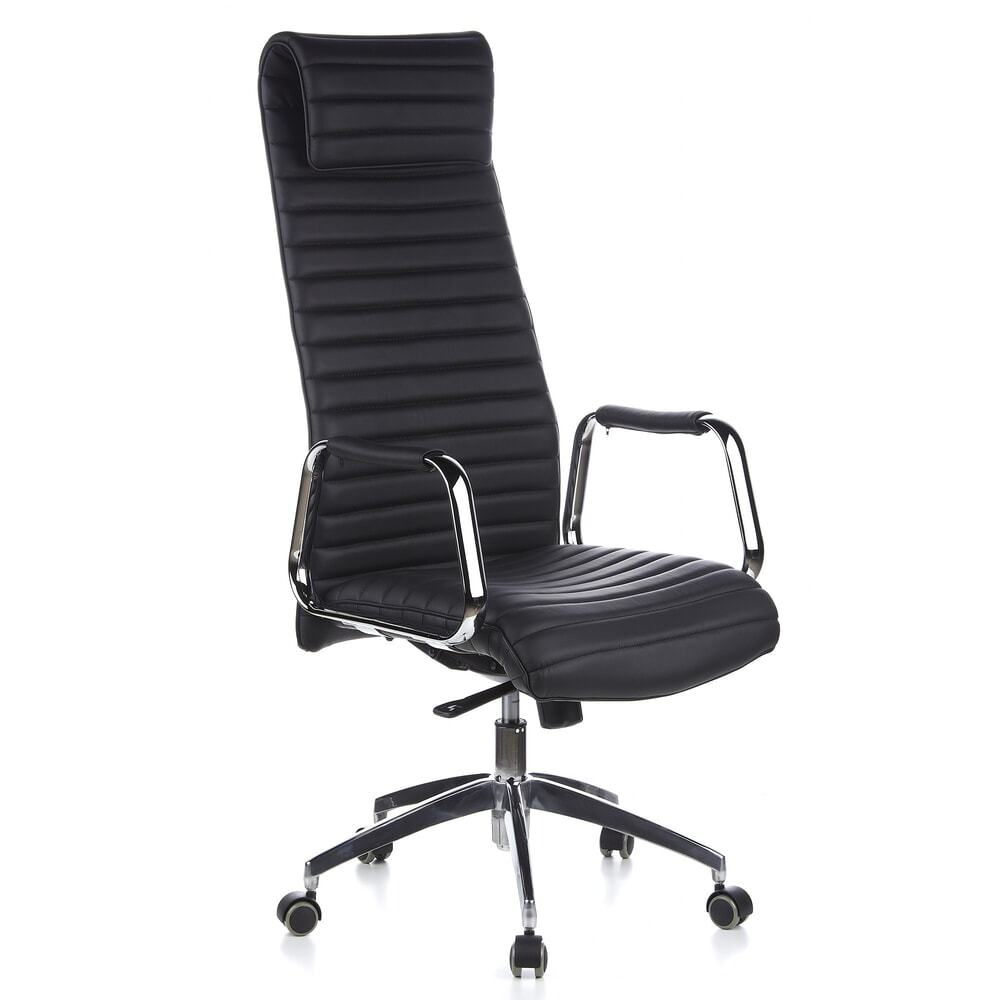 Productafbeelding nr. 4: hjh OFFICE Bürostuhl / Chefsessel ASPERA 20 Leder, schwarz