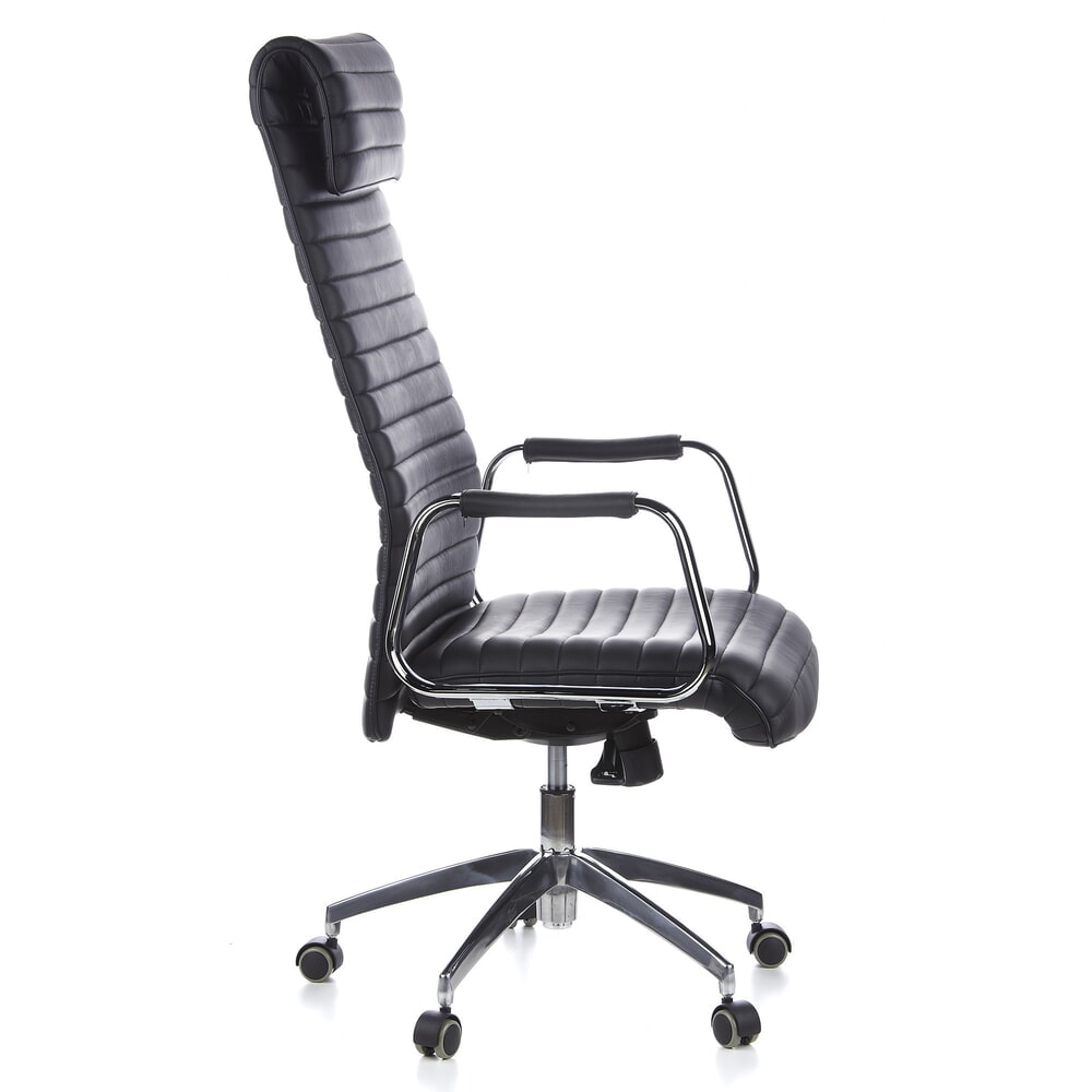 Productafbeelding nr. 5: hjh OFFICE Bürostuhl / Chefsessel ASPERA 20 Leder, schwarz