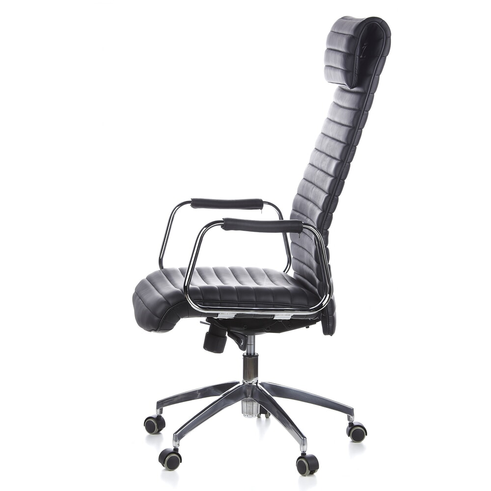 Productafbeelding nr. 10: hjh OFFICE Bürostuhl / Chefsessel ASPERA 20 Leder, schwarz