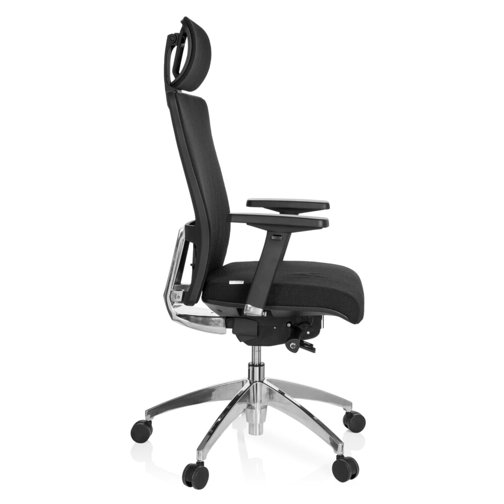 Productafbeelding nr. 5: hjh OFFICE Bürostuhl / Chefsessel ASTRA LUX Stoff, schwarz