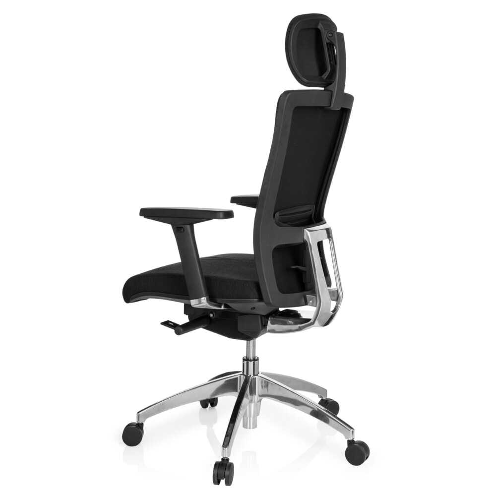 Productafbeelding nr. 9: hjh OFFICE Bürostuhl / Chefsessel ASTRA LUX Stoff, schwarz