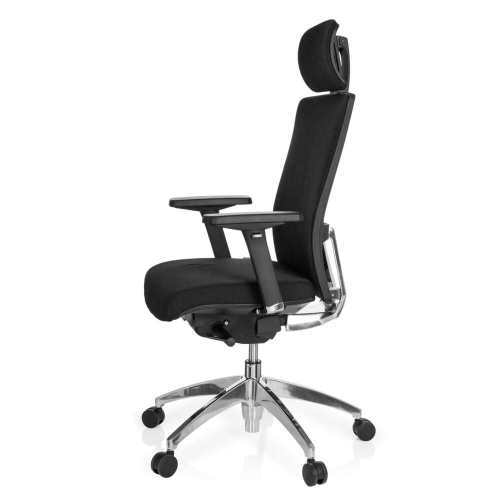 Productafbeelding nr. 10: hjh OFFICE Bürostuhl / Chefsessel ASTRA LUX Stoff, schwarz