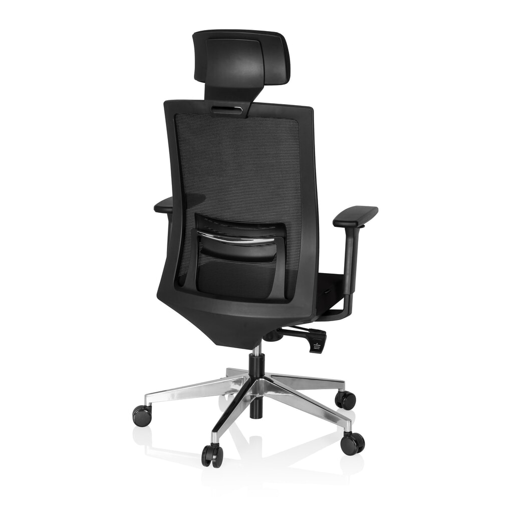 Productafbeelding nr. 6: hjh OFFICE Bürostuhl / Chefsessel CAPTIVA Stoff/Netzstoff, schwarz