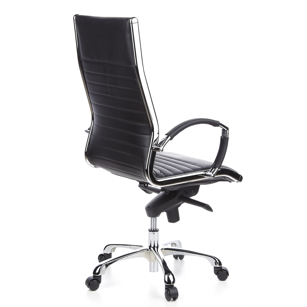 Productafbeelding nr. 5: hjh OFFICE Bürostuhl / Chefsessel PARMA 20 Leder, schwarz