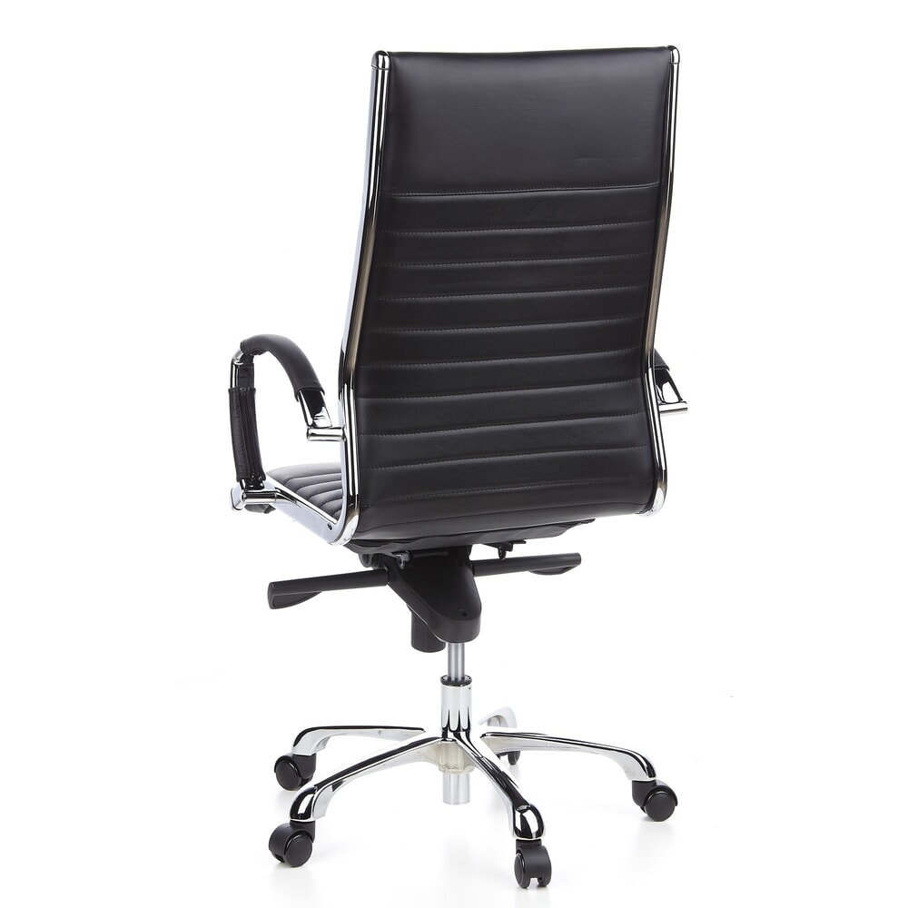 Productafbeelding nr. 7: hjh OFFICE Bürostuhl / Chefsessel PARMA 20 Leder, schwarz