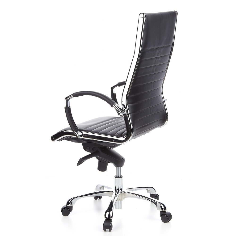 Productafbeelding nr. 8: hjh OFFICE Bürostuhl / Chefsessel PARMA 20 Leder, schwarz