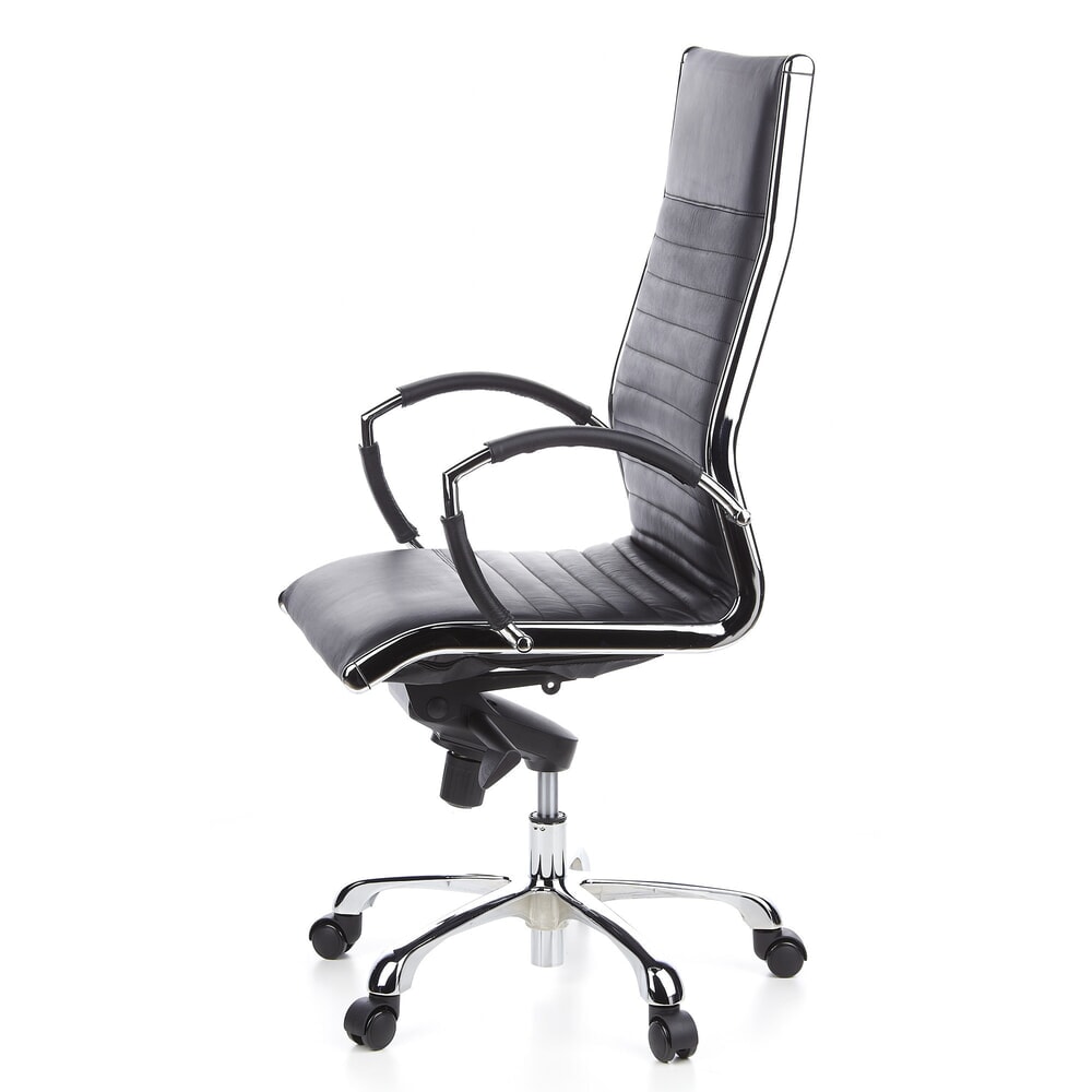 Productafbeelding nr. 9: hjh OFFICE Bürostuhl / Chefsessel PARMA 20 Leder, schwarz