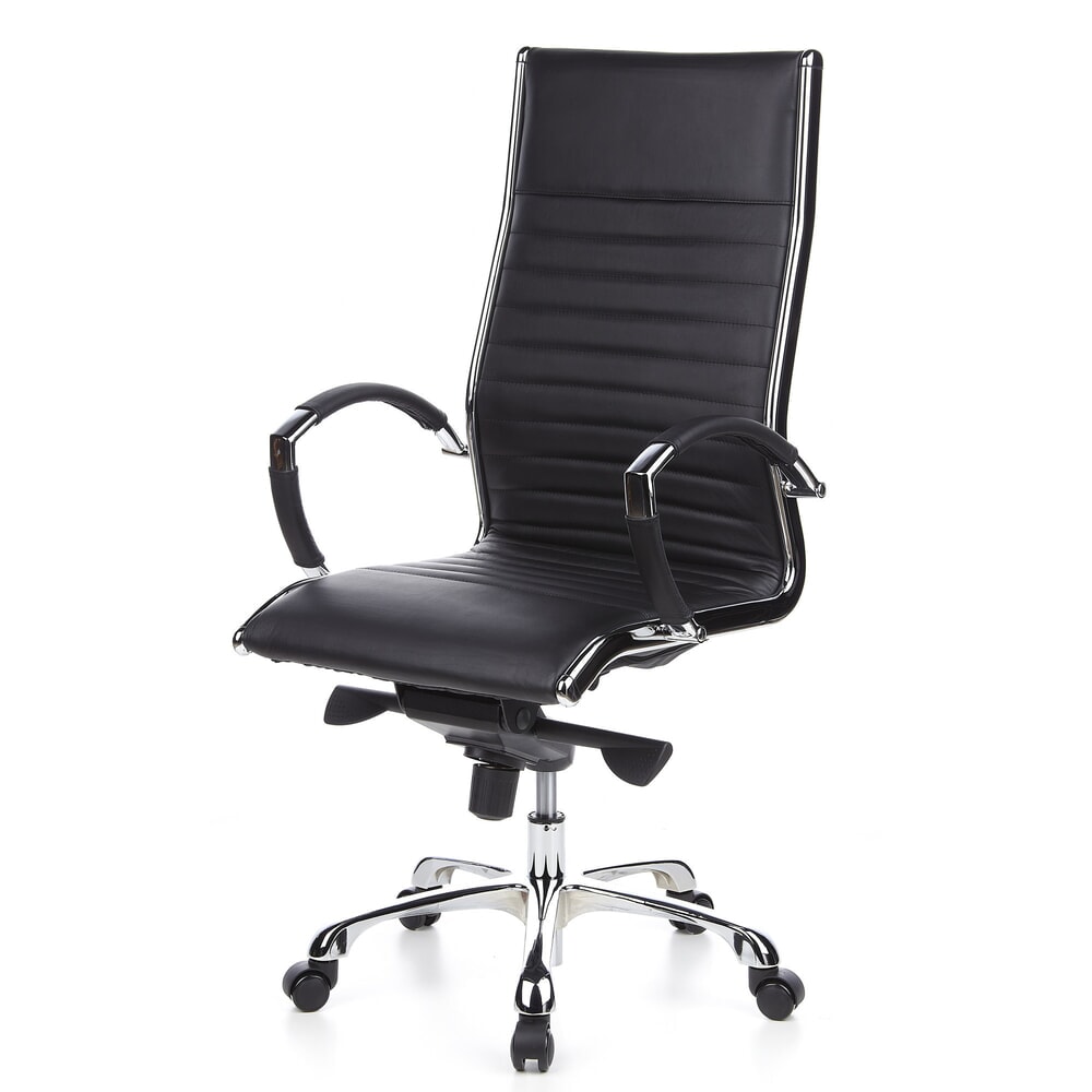 Productafbeelding nr. 10: hjh OFFICE Bürostuhl / Chefsessel PARMA 20 Leder, schwarz