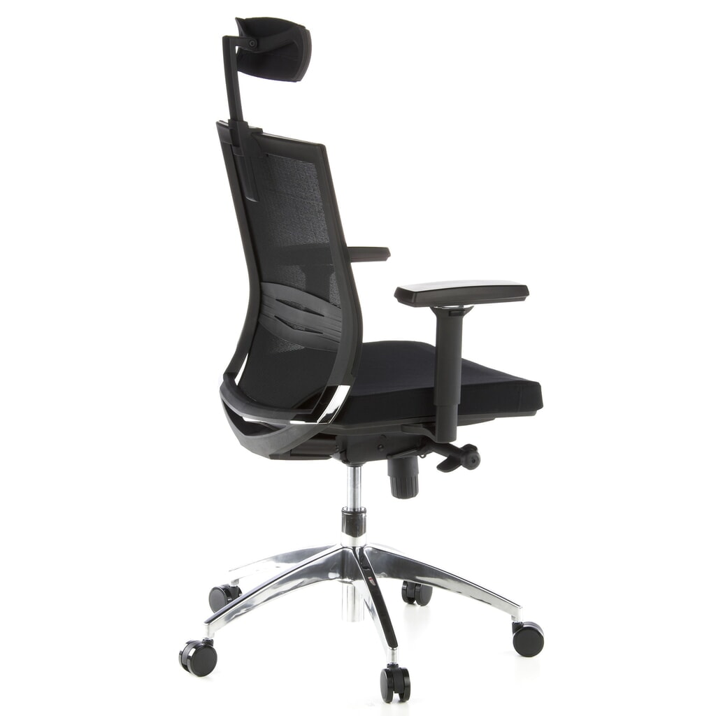 Productafbeelding nr. 5: hjh OFFICE Bürostuhl / Chefsessel PORTO MAX Stoff, schwarz