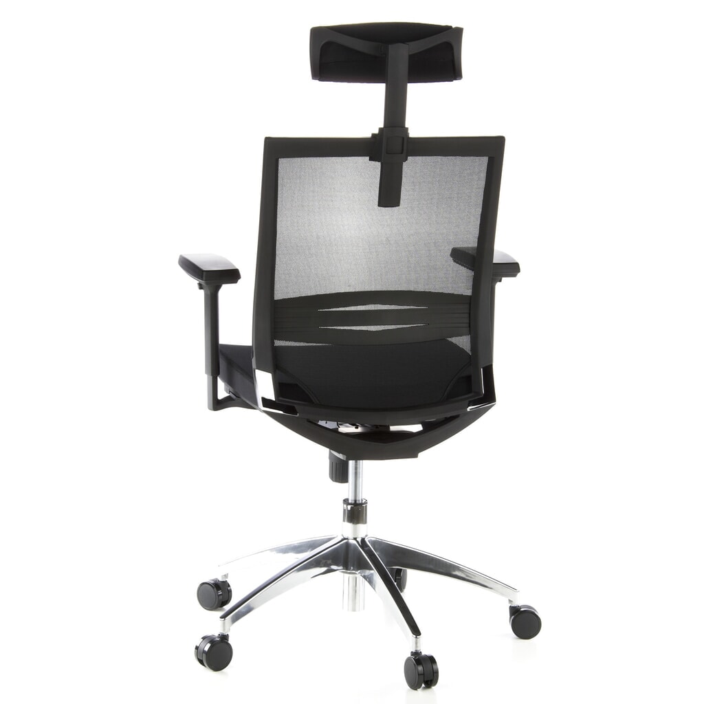 hjh OFFICE Bürostuhl / Chefsessel PORTO MAX Stoff, schwarz Productafbeelding nr. 7: hjh OFFICE Bürostuhl / Chefsessel PORTO MAX Stoff, schwarz