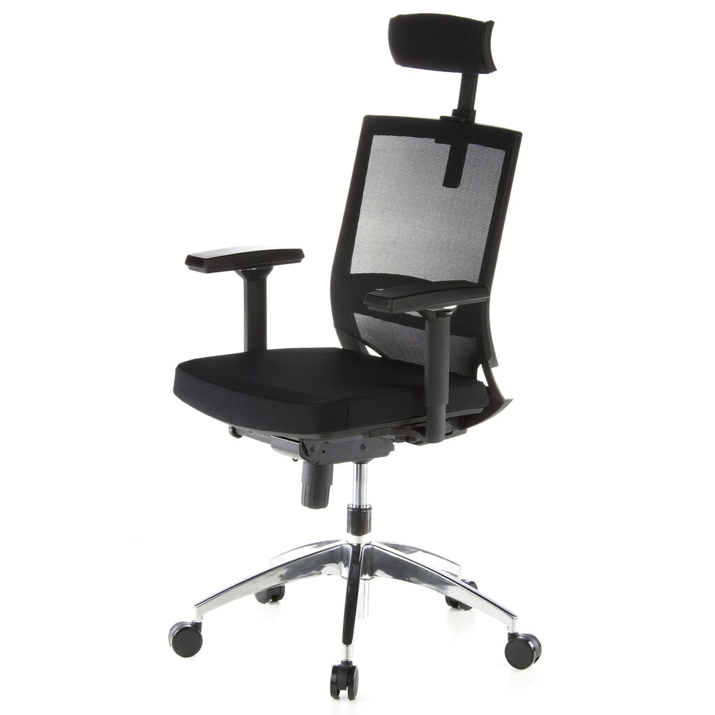 Productafbeelding nr. 10: hjh OFFICE Bürostuhl / Chefsessel PORTO MAX Stoff, schwarz