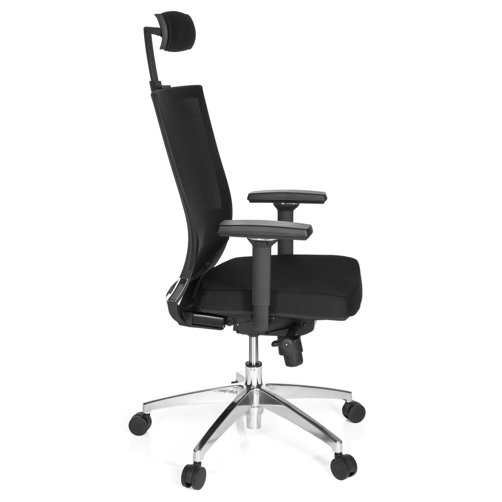 Productafbeelding nr. 5: hjh OFFICE Bürostuhl / Chefsessel PORTO MAX HIGH Stoff, schwarz