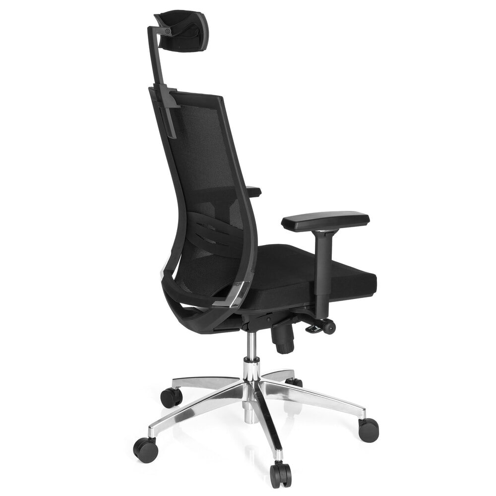Productafbeelding nr. 6: hjh OFFICE Bürostuhl / Chefsessel PORTO MAX HIGH Stoff, schwarz
