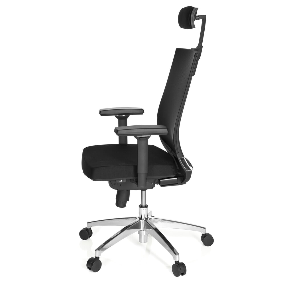 Productafbeelding nr. 10: hjh OFFICE Bürostuhl / Chefsessel PORTO MAX HIGH Stoff, schwarz