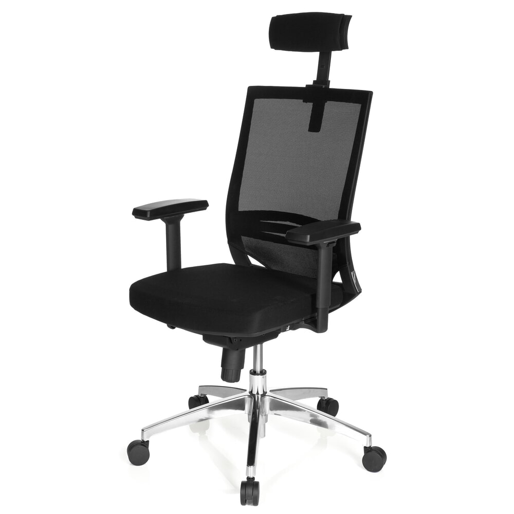 Productafbeelding nr. 11: hjh OFFICE Bürostuhl / Chefsessel PORTO MAX HIGH Stoff, schwarz